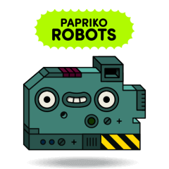 [LINEスタンプ] パプリコ Robots
