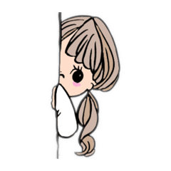 [LINEスタンプ] ゆるふわ様々な女の子(日常)