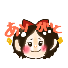 [LINEスタンプ] 赤りんごのお姫様