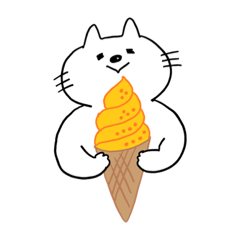 [LINEスタンプ] ねことみかん4