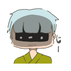 [LINEスタンプ] かおの見えないおとこのこ。