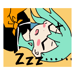 [LINEスタンプ] 黒セーラーちゃん