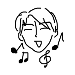 [LINEスタンプ] 楽しい男さん