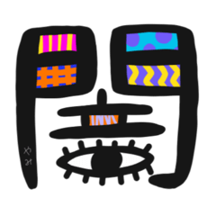 [LINEスタンプ] pop-eye