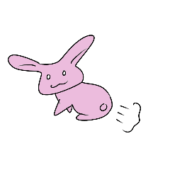 [LINEスタンプ] ×うさぎ