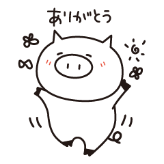 [LINEスタンプ] ぶたchan