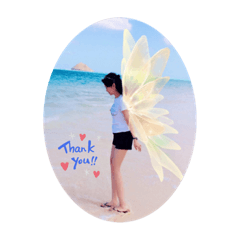 [LINEスタンプ] Hibiscus nao