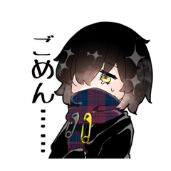 [LINEスタンプ] 隣人実況配信