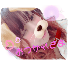 [LINEスタンプ] 歌菜スタンプ〜♬︎♡