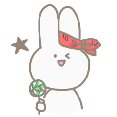 [LINEスタンプ] りとるうさちゃん