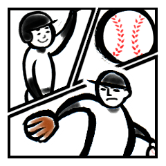 [LINEスタンプ] ゆる野球少年