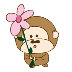 [LINEスタンプ] 小さなキングコング