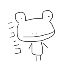 [LINEスタンプ] ゆるいカエル