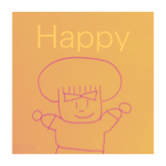 [LINEスタンプ] アフロくんたちの日常     ☆All Sters☆