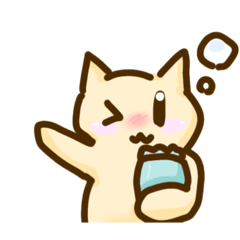 [LINEスタンプ] ほんわかな猫のスタンプ