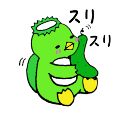 [LINEスタンプ] カッパのきゅうべぇ