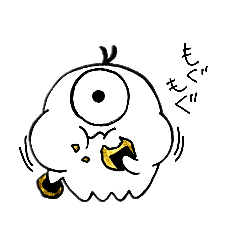 [LINEスタンプ] しろんくん Re:の画像（メイン）