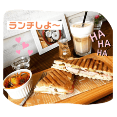 [LINEスタンプ] 美味しいたべものシリーズ