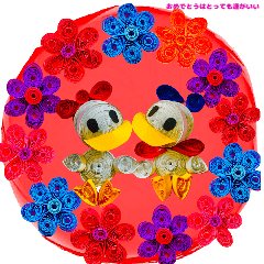 [LINEスタンプ] ありがとうはとっても運がいい