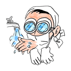 [LINEスタンプ] ウイルスには負けない！ボウゴくん