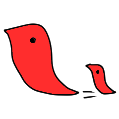 [LINEスタンプ] アピア鳥1