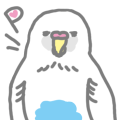 [LINEスタンプ] インコの部屋