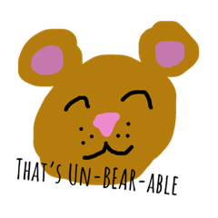 [LINEスタンプ] 面白くない動物