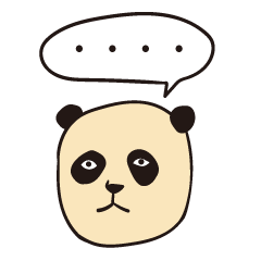 [LINEスタンプ] パ ン ダ の き も ち