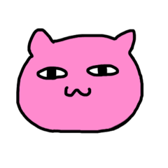 [LINEスタンプ] 表情豊かなぴんくねこ