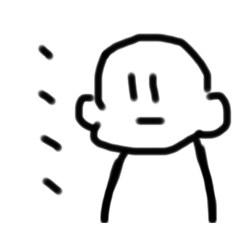 [LINEスタンプ] 真顔(  '-'  )