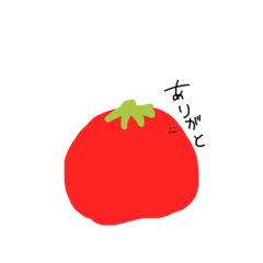 [LINEスタンプ] トマトになり損ねたトマト