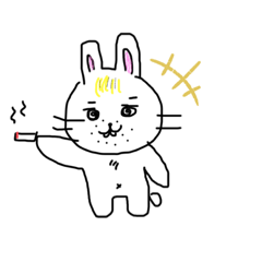 [LINEスタンプ] はすうさ