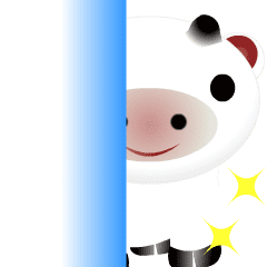 [LINEスタンプ] 牛さんの可愛いキャラクター動くスタンプの画像（メイン）