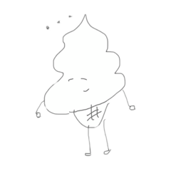 [LINEスタンプ] 粗雑なそふとくーりむ