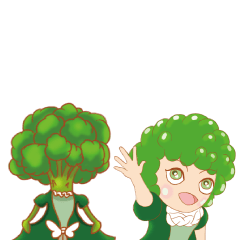 [LINEスタンプ] 野菜のお嬢様