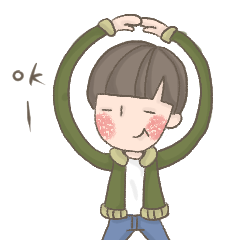 [LINEスタンプ] 目が小さいけどかわいい