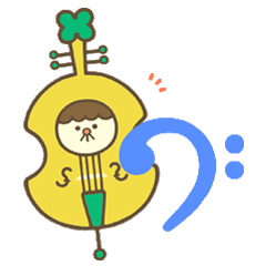 [LINEスタンプ] Mr.コントラバス