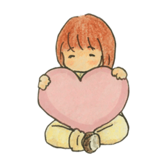 [LINEスタンプ] のんちゃんとくま君