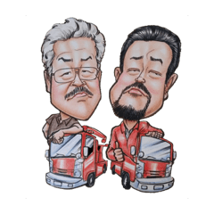 [LINEスタンプ] （株）三野ボデー