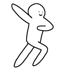 [LINEスタンプ] バングルがは嬉しい時踊ら。