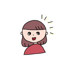 [LINEスタンプ] かわいいボブ子