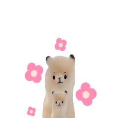 [LINEスタンプ] ポジティブで可愛いアルパカ(40個 敬語有)