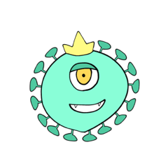 [LINEスタンプ] コロナを言い訳にするな