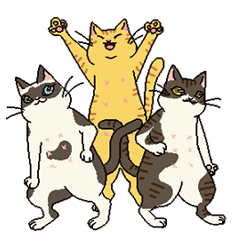 [LINEスタンプ] めいとむうとまろん
