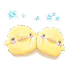 [LINEスタンプ] 小鳥の休日 A