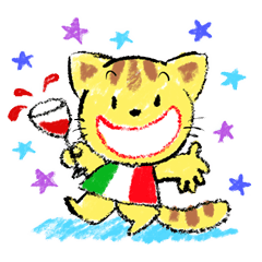 [LINEスタンプ] イタリアの可愛い子猫