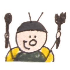 [LINEスタンプ] てんとうむしさんのスタンプ（きほん）