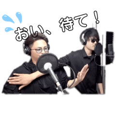 [LINEスタンプ] 【List.】HALU＆ViVi