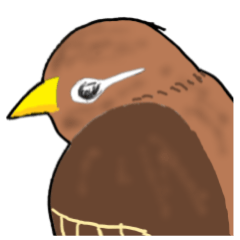 [LINEスタンプ] 外来種ガビチョウpart2