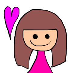 [LINEスタンプ] わたしのかわいいおんなのこ